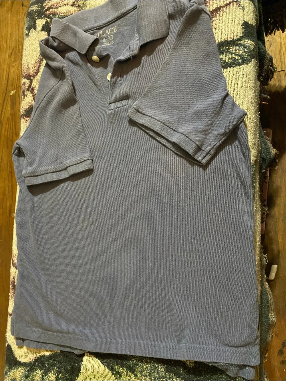 The Children's Place Boys Polo Shirt in Slate Blue